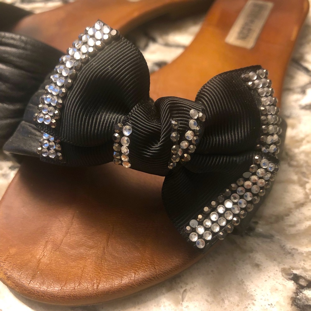 ⭐️Steve Madden Brenna Rhinestone Bow Sandal